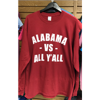 Alabama vs. All Y’all