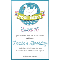 Swan Pool Party