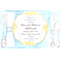 Blue Silverware