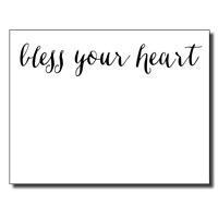 Bless Your Heart Notepad